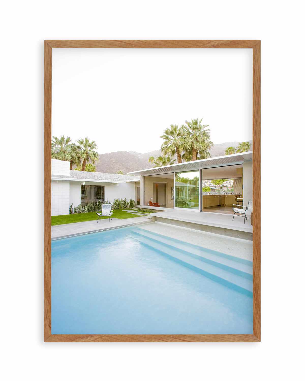 Palm Springs Pool Art Print