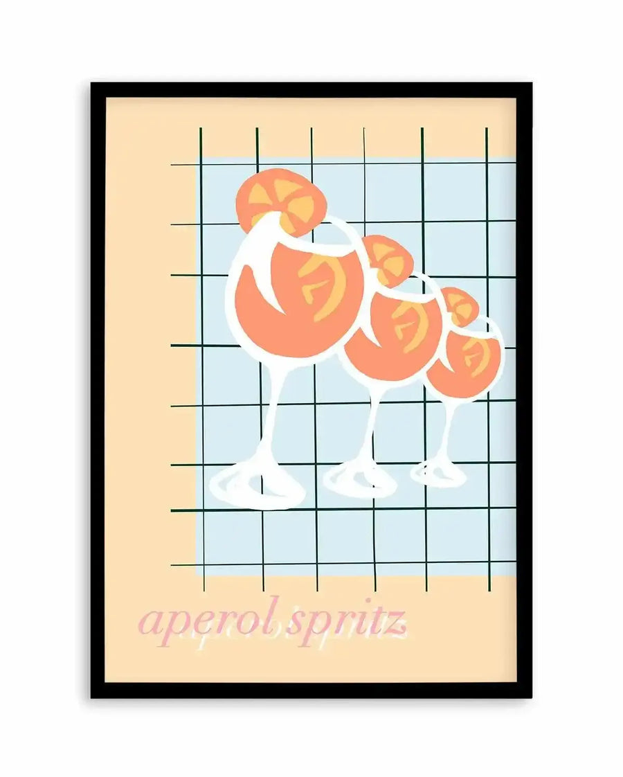 Palm Springs Spritz Art Print from Olive et Oriel where you can shop wallpaper and artworks online