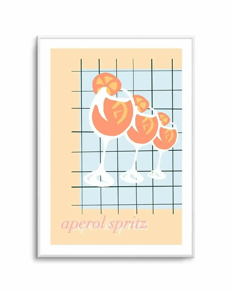 Palm Springs Spritz Art Print from Olive et Oriel where you can shop wallpaper and artworks online