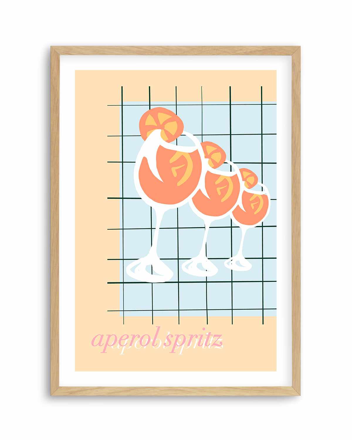 Palm Springs Spritz Art Print