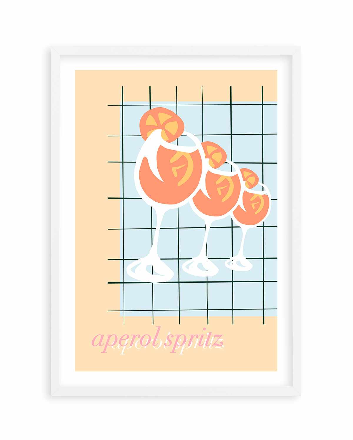 Palm Springs Spritz Art Print