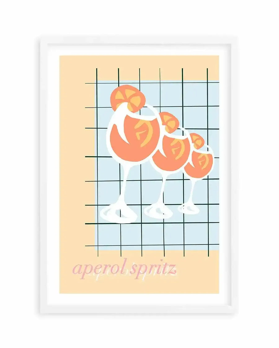 Palm Springs Spritz Art Print from Olive et Oriel where you can shop wallpaper and artworks online