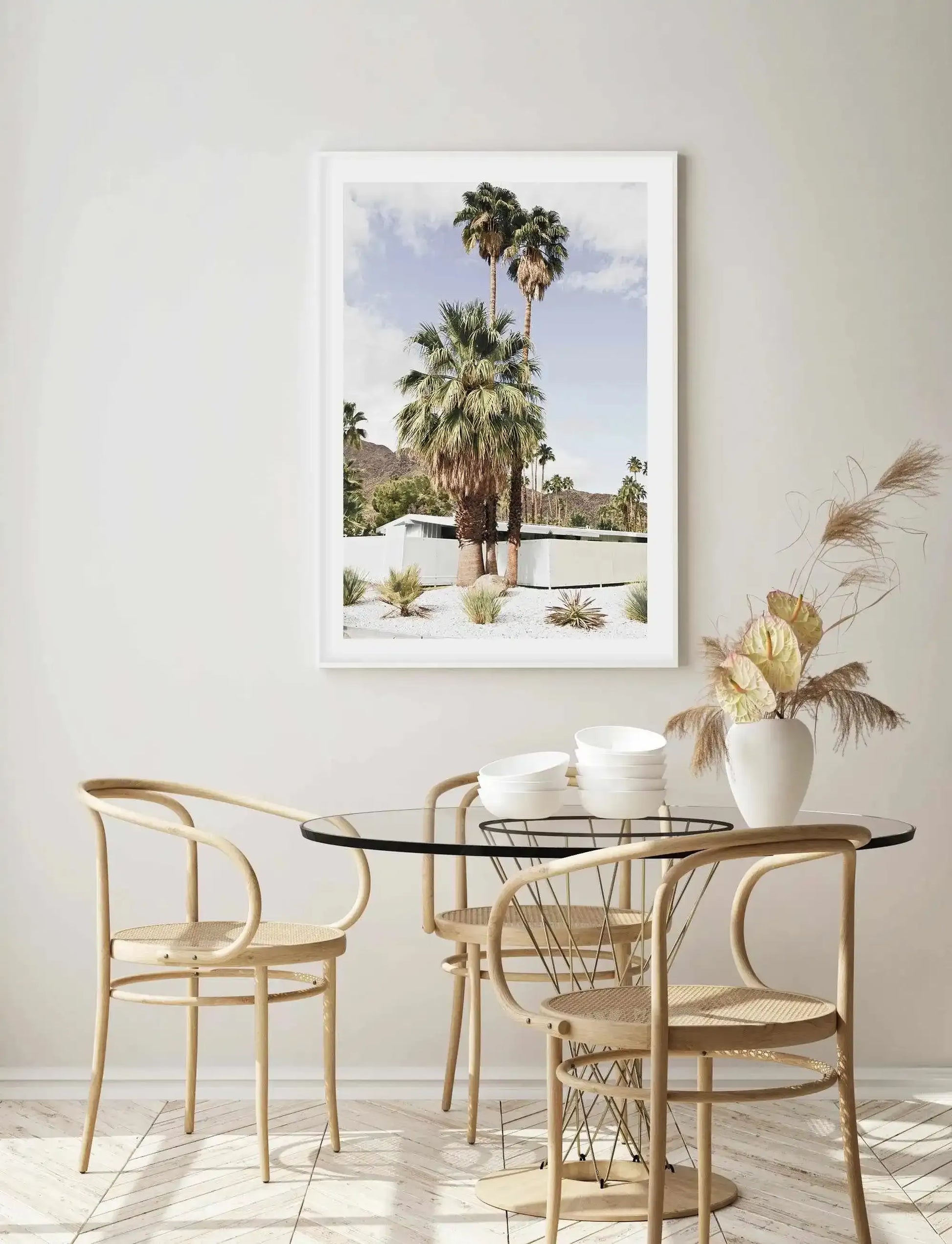 Palm Springs Streets Art Print-PRINT-Olive et Oriel-Olive et Oriel-Buy-Australian-Art-Prints-Online-with-Olive-et-Oriel-Your-Artwork-Specialists-Austrailia-Decorate-With-Coastal-Photo-Wall-Art-Prints-From-Our-Beach-House-Artwork-Collection-Fine-Poster-and-Framed-Artwork