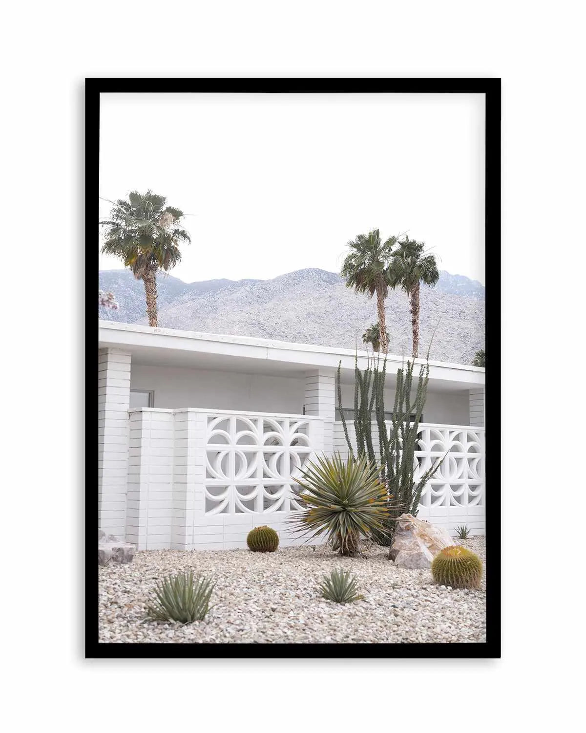 Palm Springs V Art Print from Olive et Oriel where you can shop wallpaper and artworks online