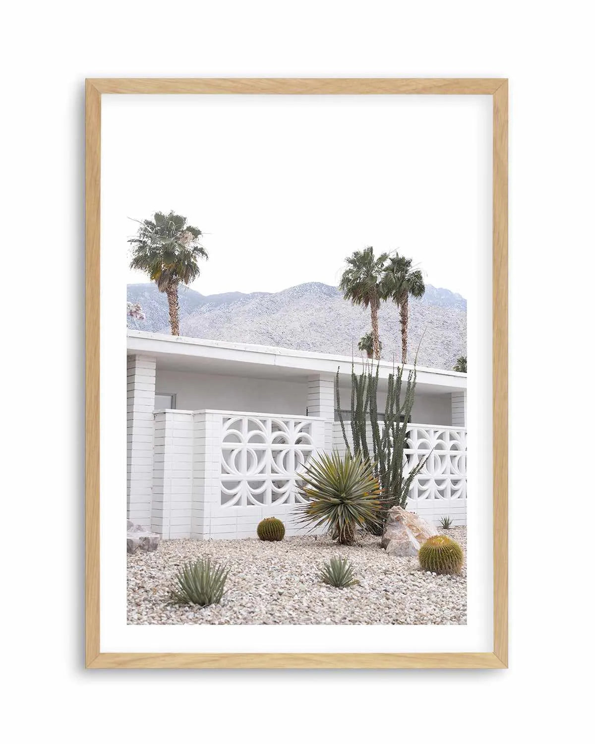 Palm Springs V Art Print from Olive et Oriel where you can shop wallpaper and artworks online
