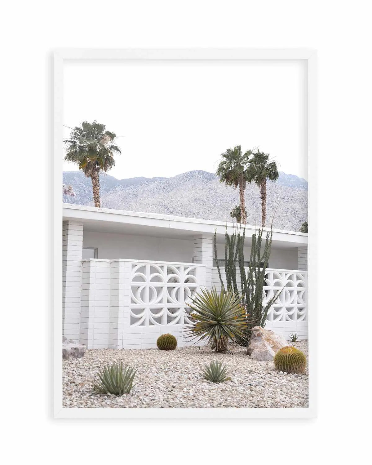 Palm Springs V Art Print from Olive et Oriel where you can shop wallpaper and artworks online