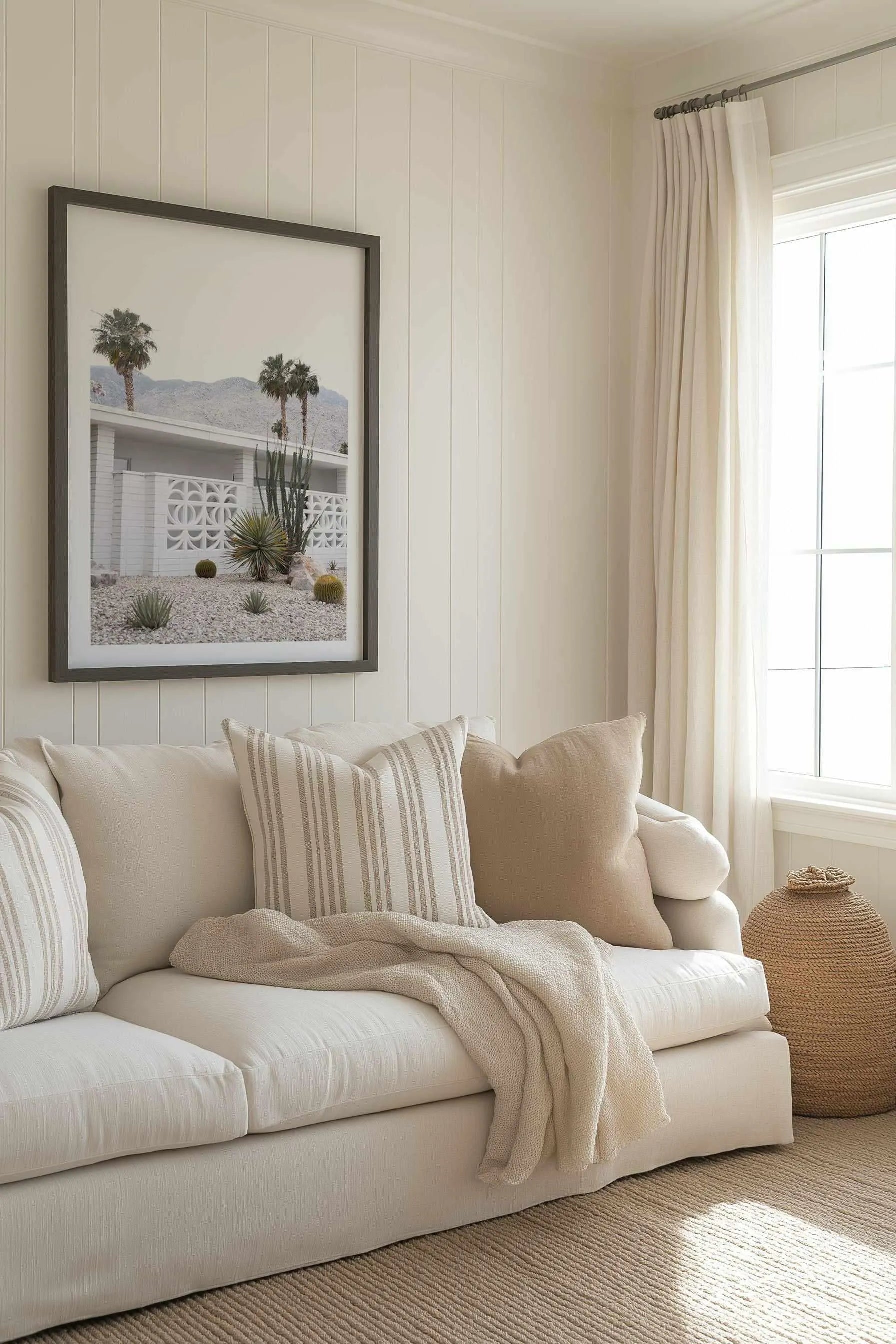 Palm Springs V Art Print from Olive et Oriel where you can shop wallpaper and artworks online