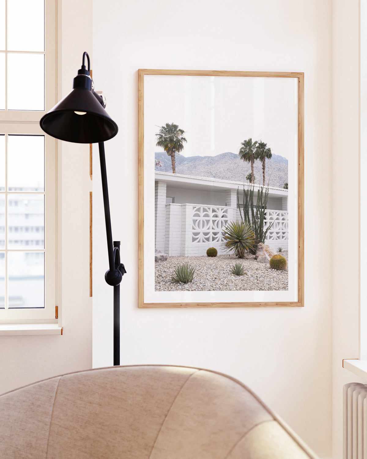 Palm Springs V Art Print