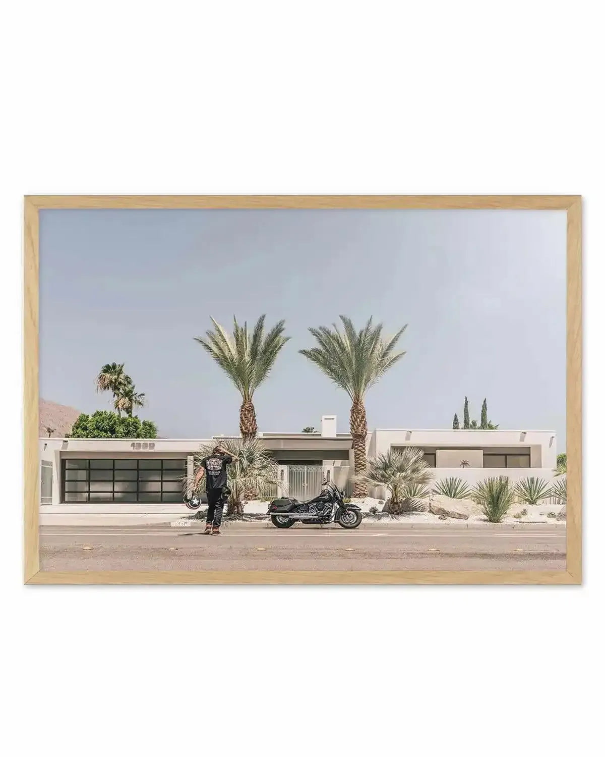 Palm Springs by Tim Harris Art Print from Olive et Oriel where you can shop wallpaper and artworks online