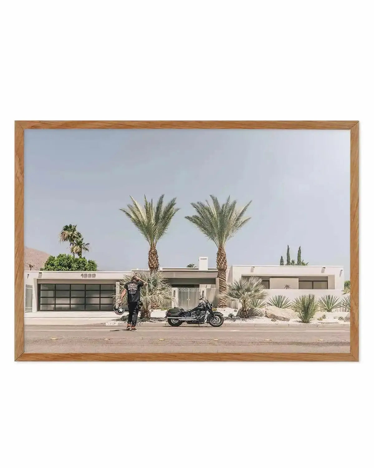 Palm Springs by Tim Harris Art Print from Olive et Oriel where you can shop wallpaper and artworks online