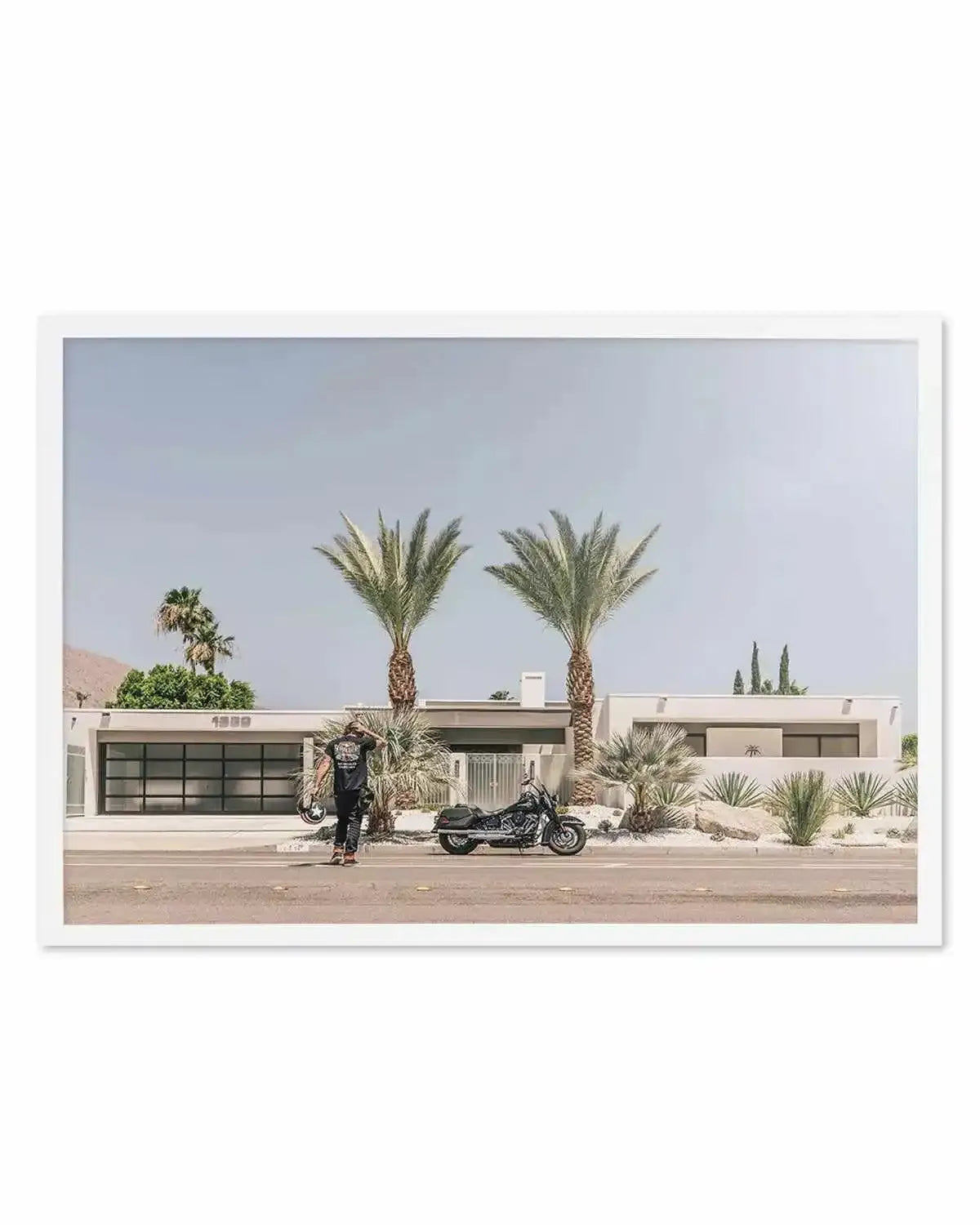 Palm Springs by Tim Harris Art Print from Olive et Oriel where you can shop wallpaper and artworks online