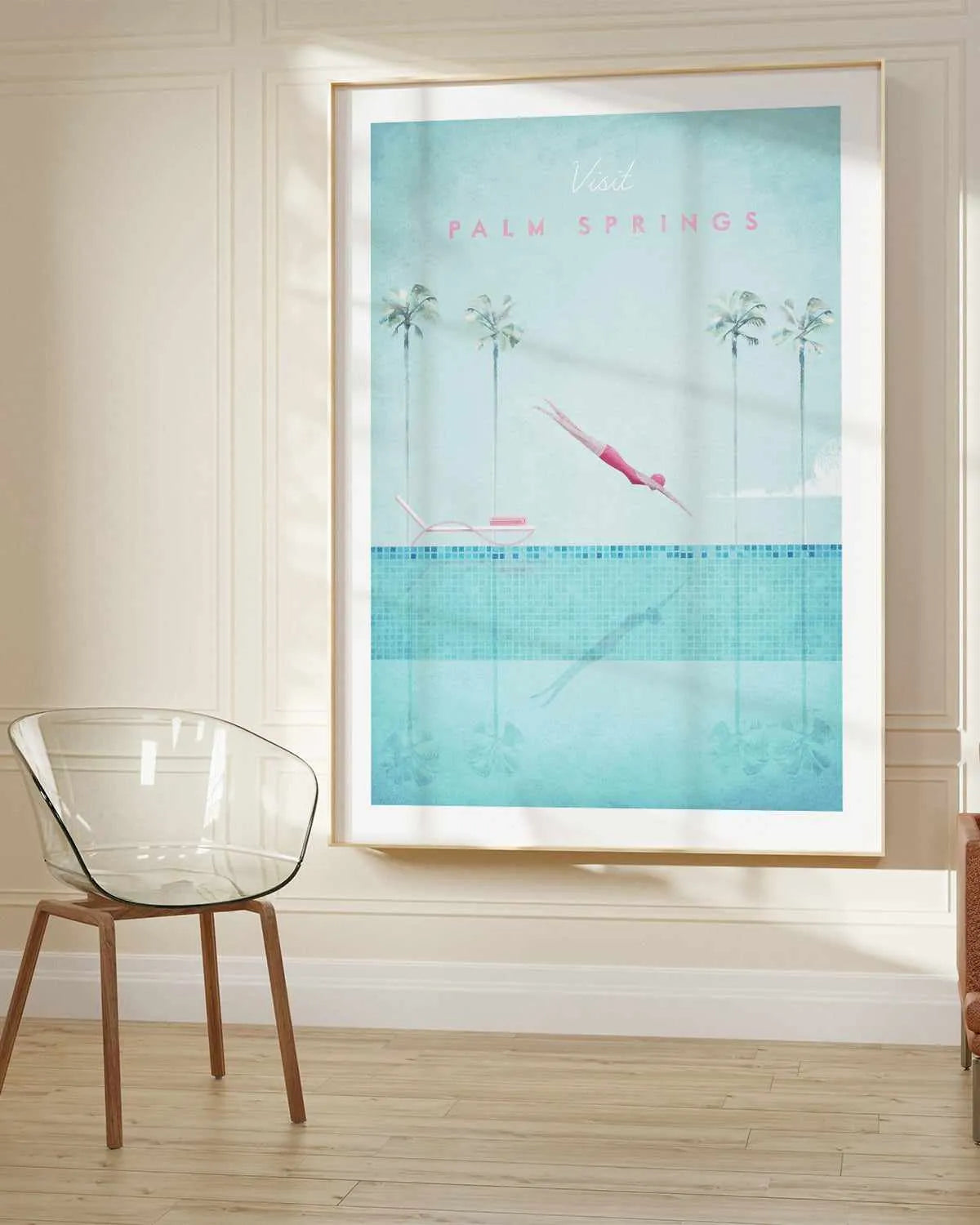 Palm Springs by Henry Rivers Art Print from Olive et Oriel where you can shop wallpaper and artworks online