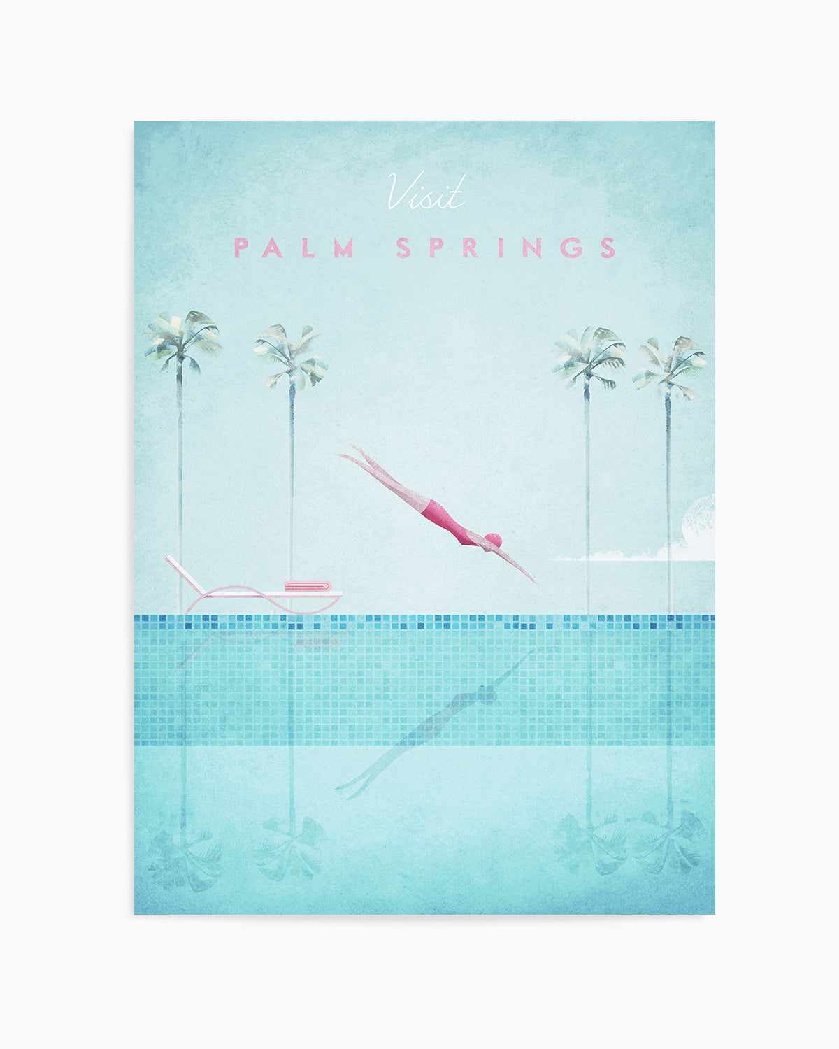 Palm Springs by Henry Rivers Art Print