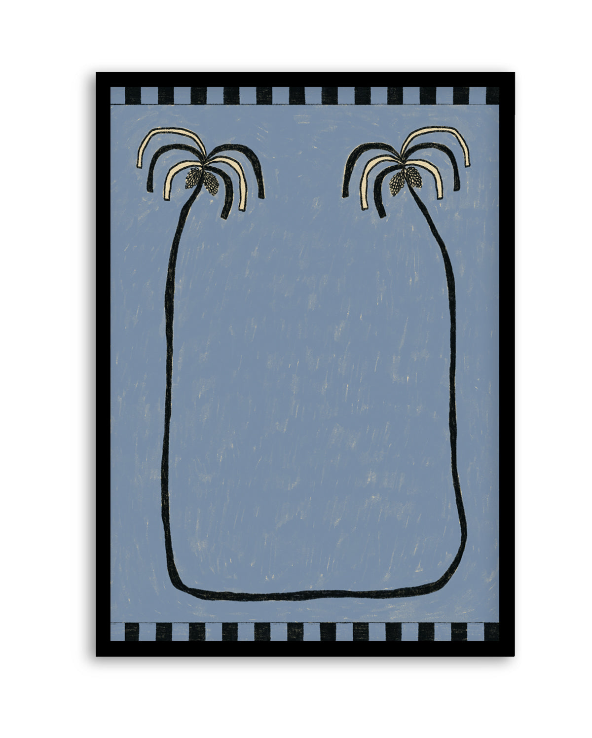 Palm Trees 1 by Shatha Al Dafai | Art Print