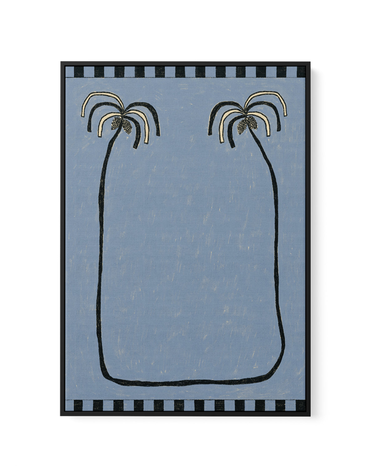 Palm Trees 1 by Shatha Al Dafai | Framed Canvas Art Print