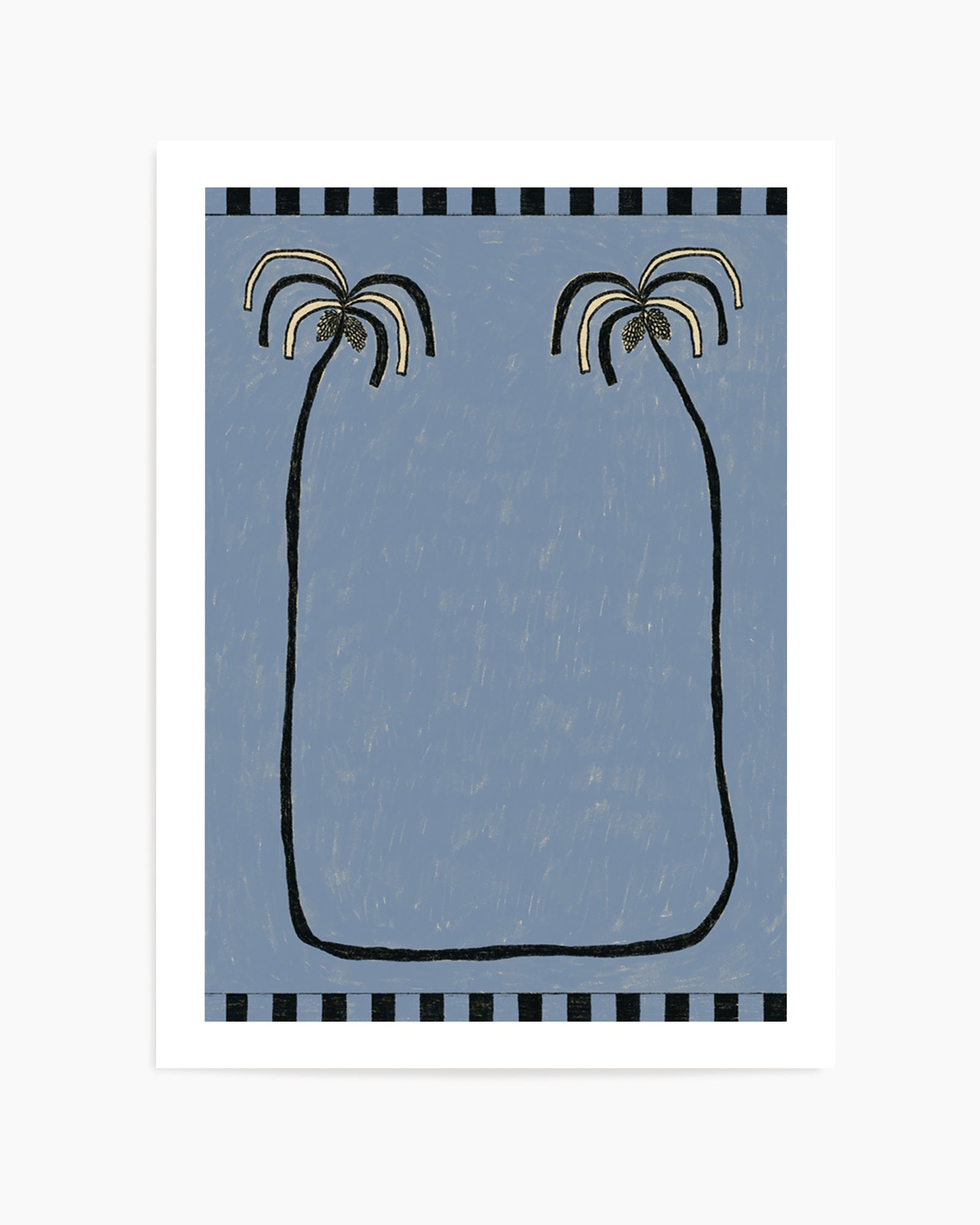 Palm Trees 1 by Shatha Al Dafai | Art Print
