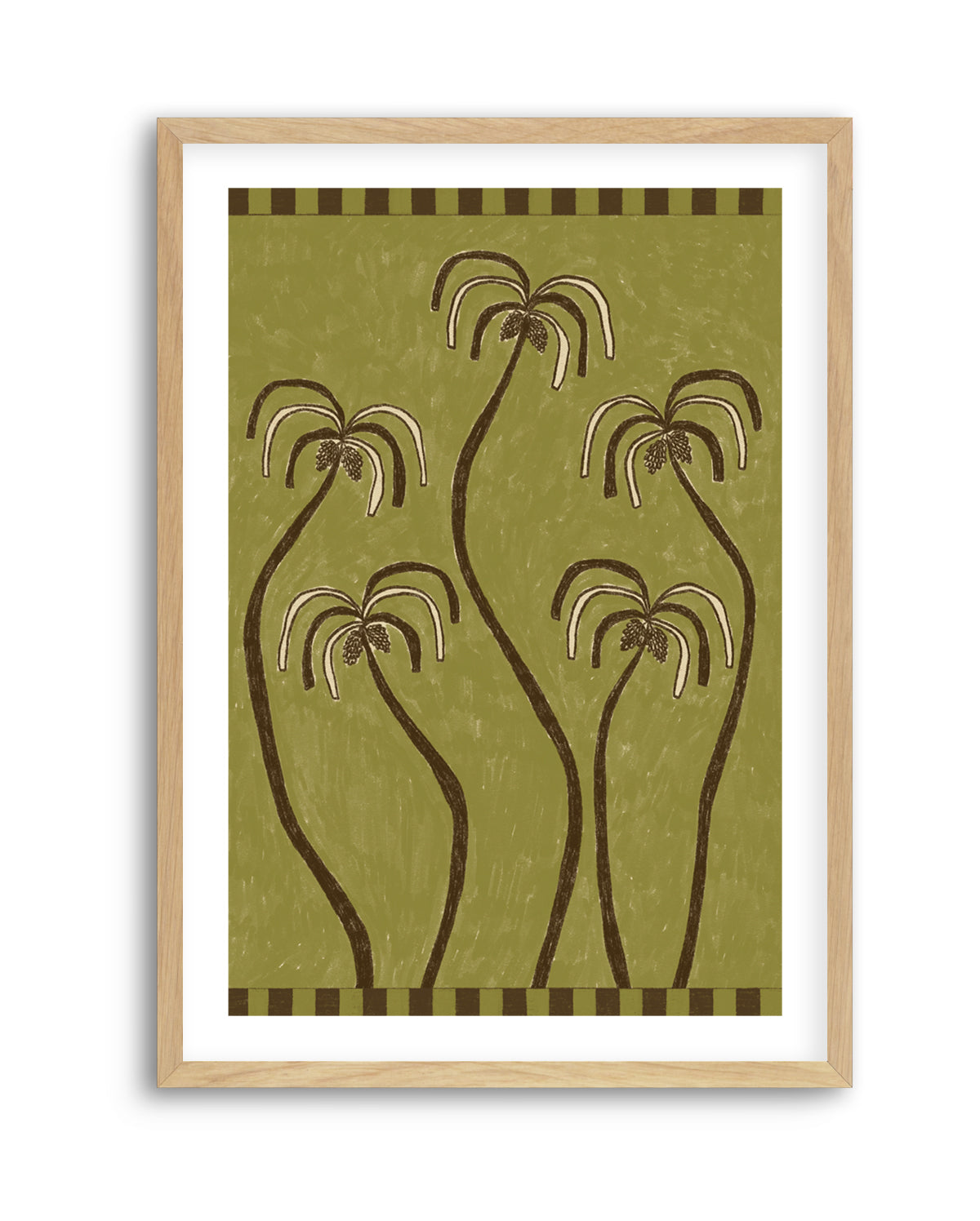 Palm Trees 2 by Shatha Al Dafai | Art Print