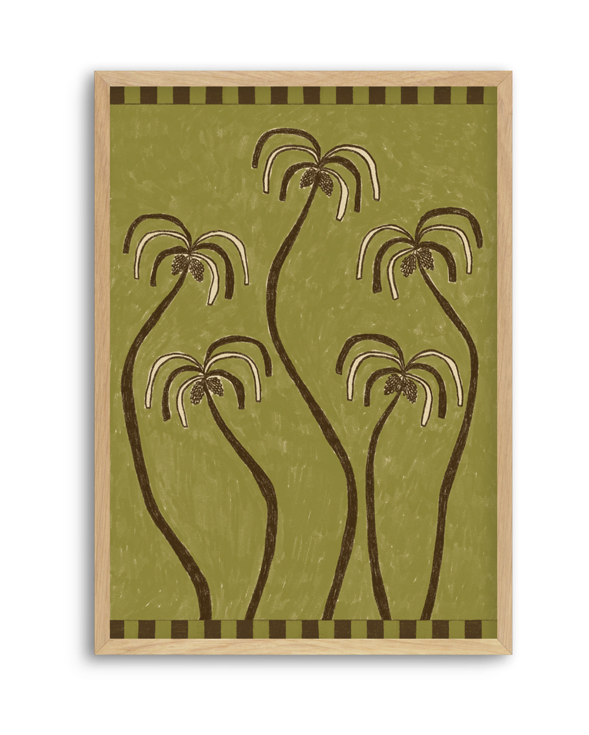 Palm Trees 2 by Shatha Al Dafai | Art Print