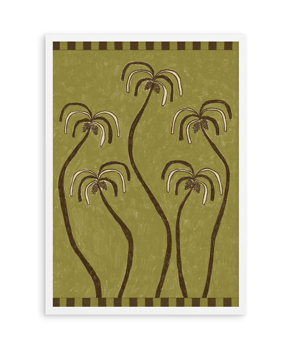 Palm Trees 2 by Shatha Al Dafai | Art Print