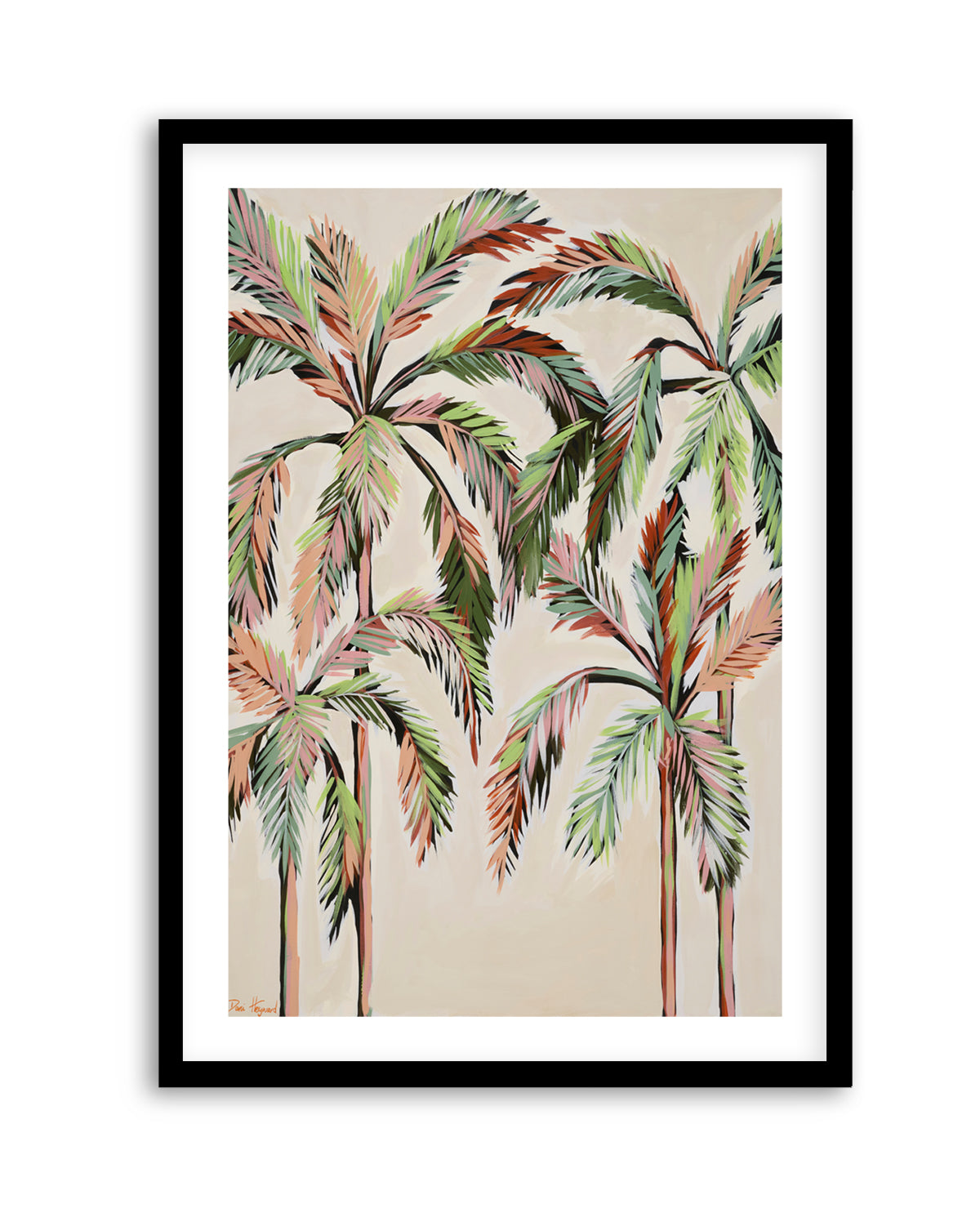 Palm Trees by Dani Heyward | Art Print