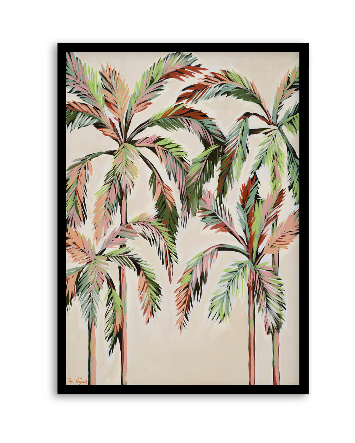 Palm Trees by Dani Heyward | Art Print