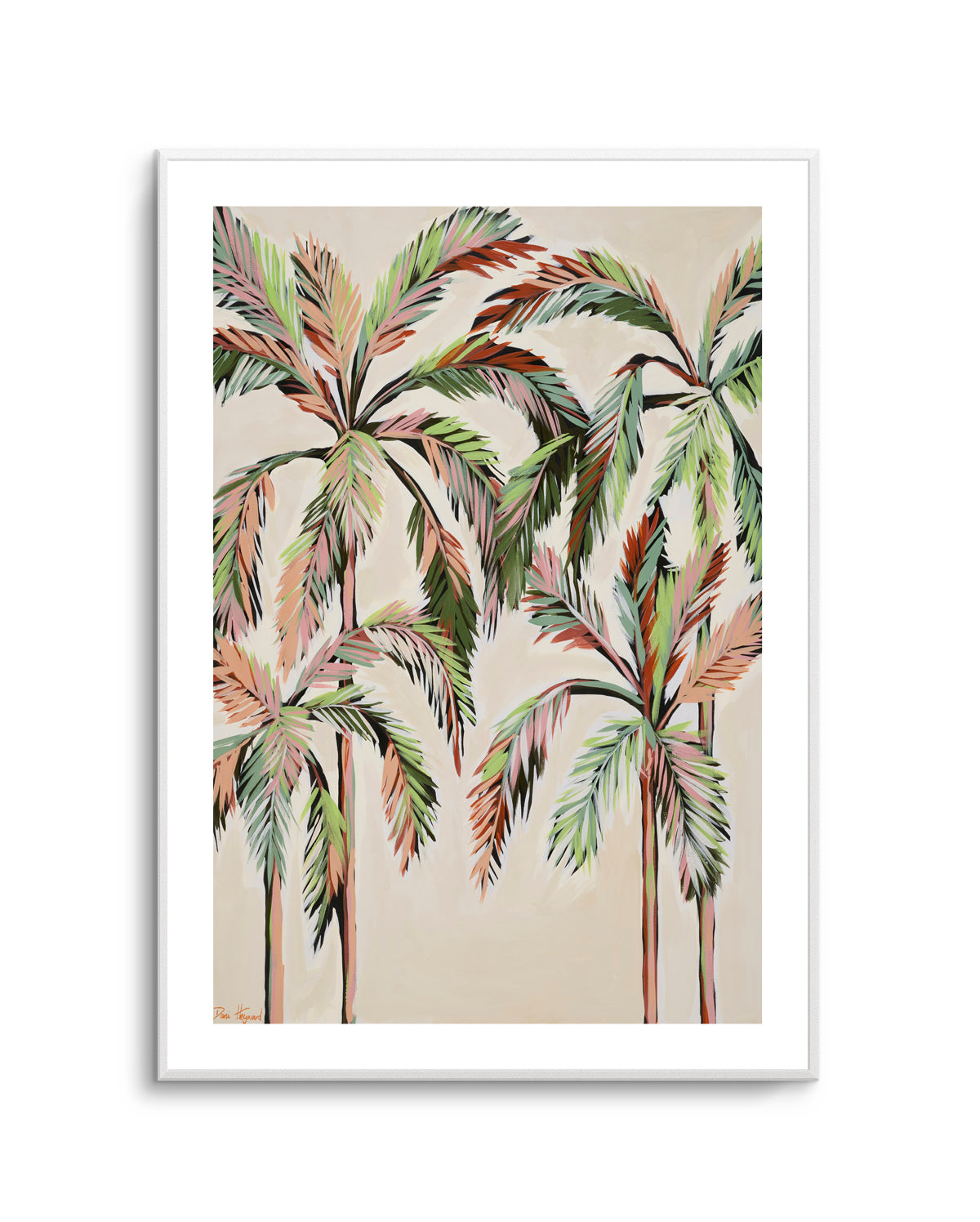 Palm Trees by Dani Heyward | Art Print