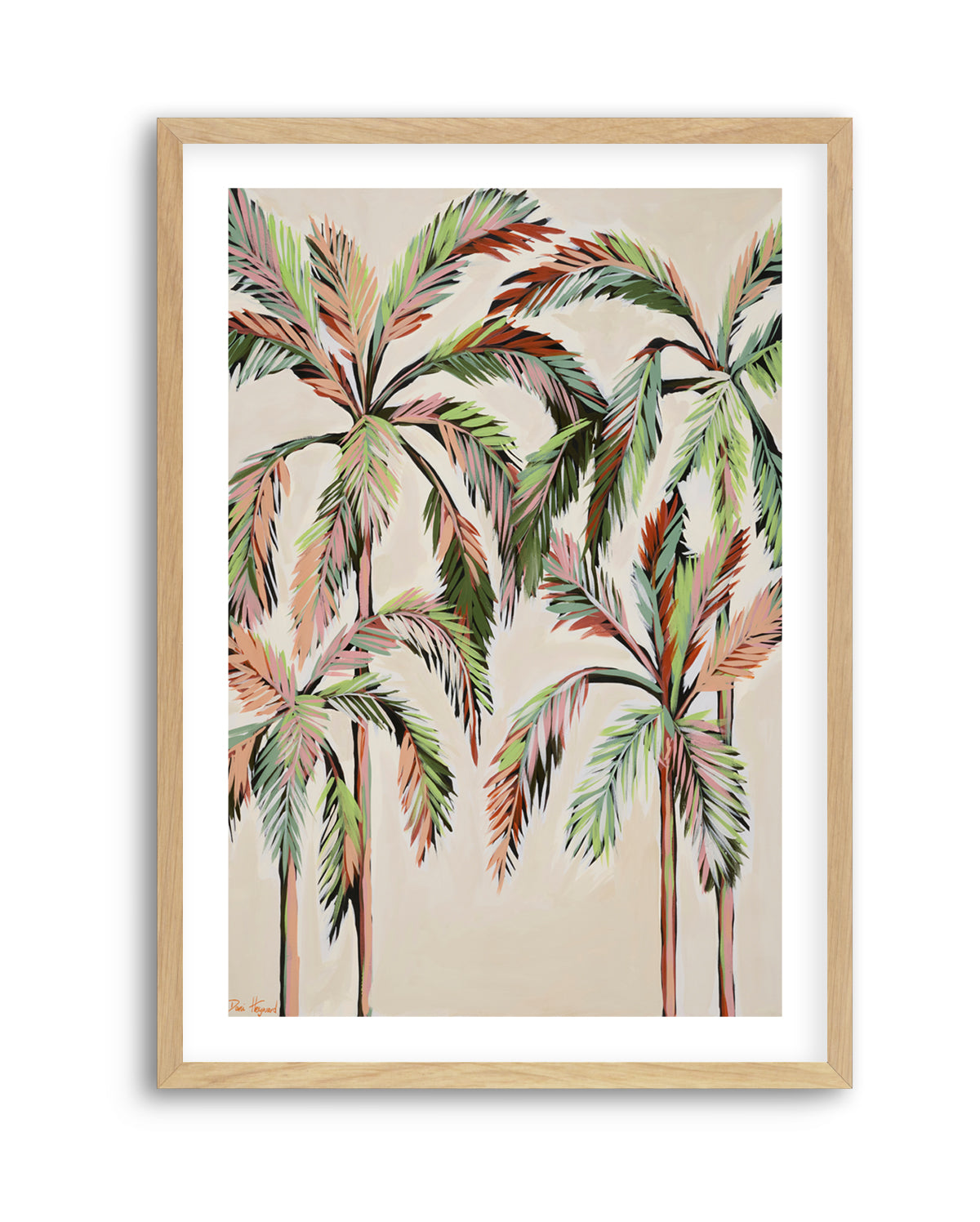 Palm Trees by Dani Heyward | Art Print
