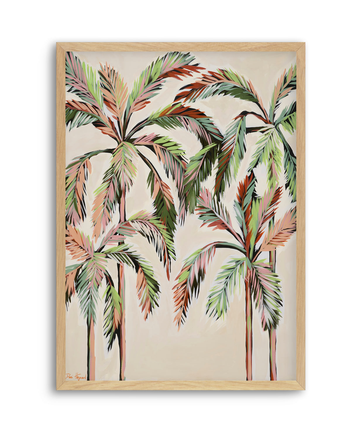 Palm Trees by Dani Heyward | Art Print