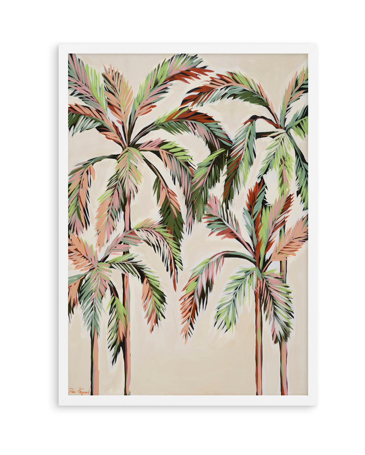 Palm Trees by Dani Heyward | Art Print