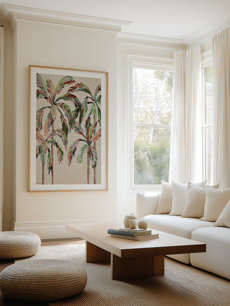 Palm Trees by Dani Heyward | Art Print