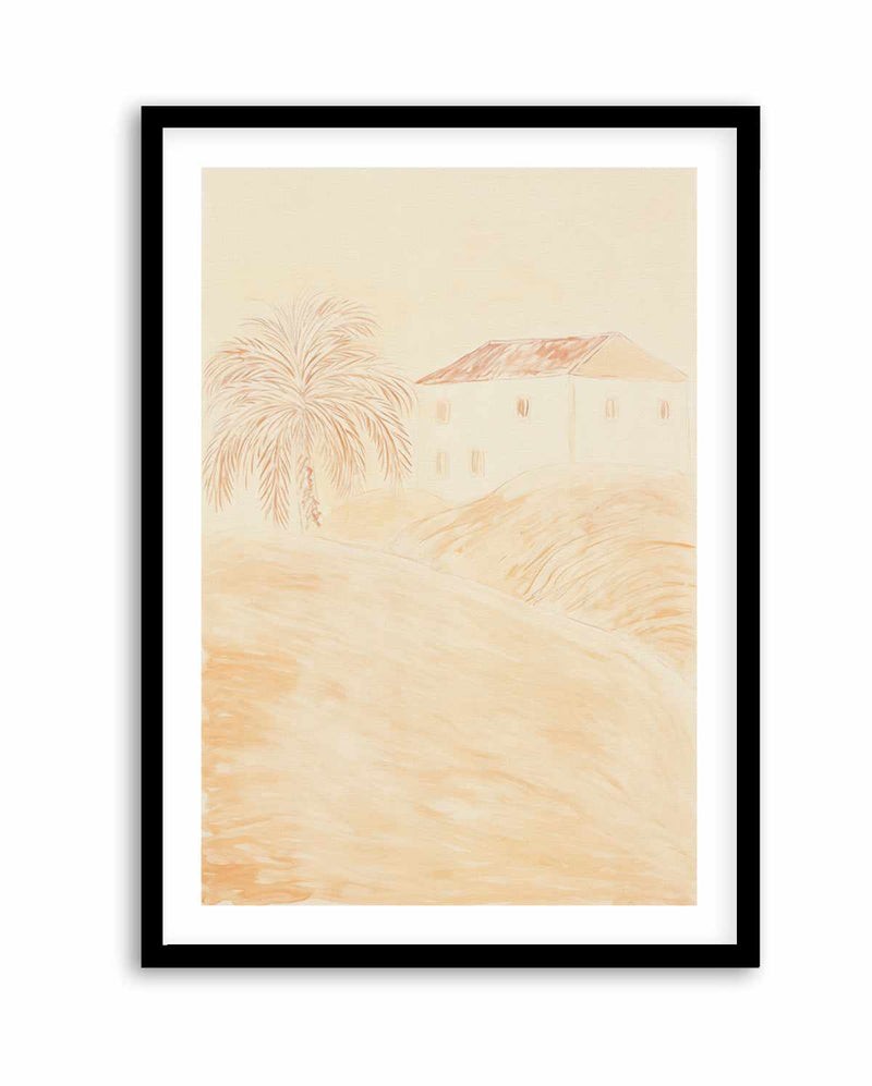 Palm View Illustration No I | Art Print