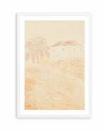 Palm View Illustration No I | Art Print