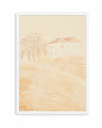 Palm View Illustration No I | Art Print