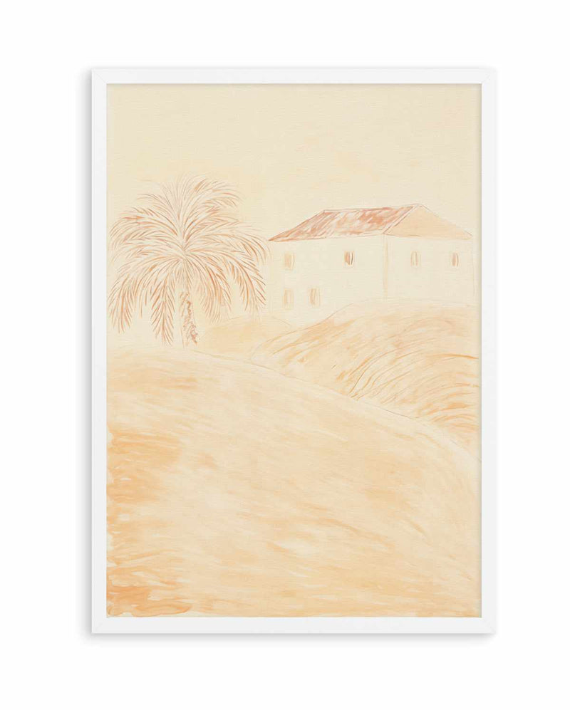 Palm View Illustration No I | Art Print