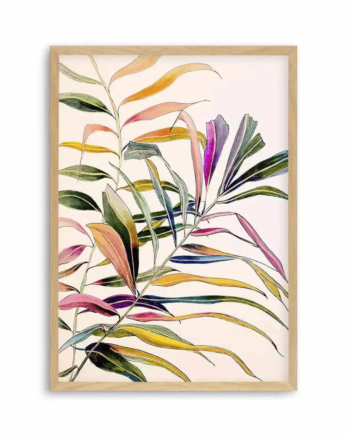 Palm by Leigh Viner Art Print from Olive et Oriel where you can shop wallpaper and artworks online