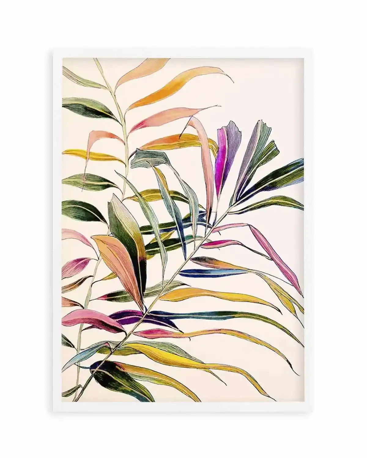 Palm by Leigh Viner Art Print from Olive et Oriel where you can shop wallpaper and artworks online