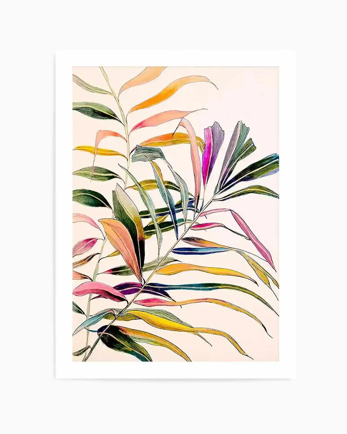 Palm by Leigh Viner Art Print from Olive et Oriel where you can shop wallpaper and artworks online