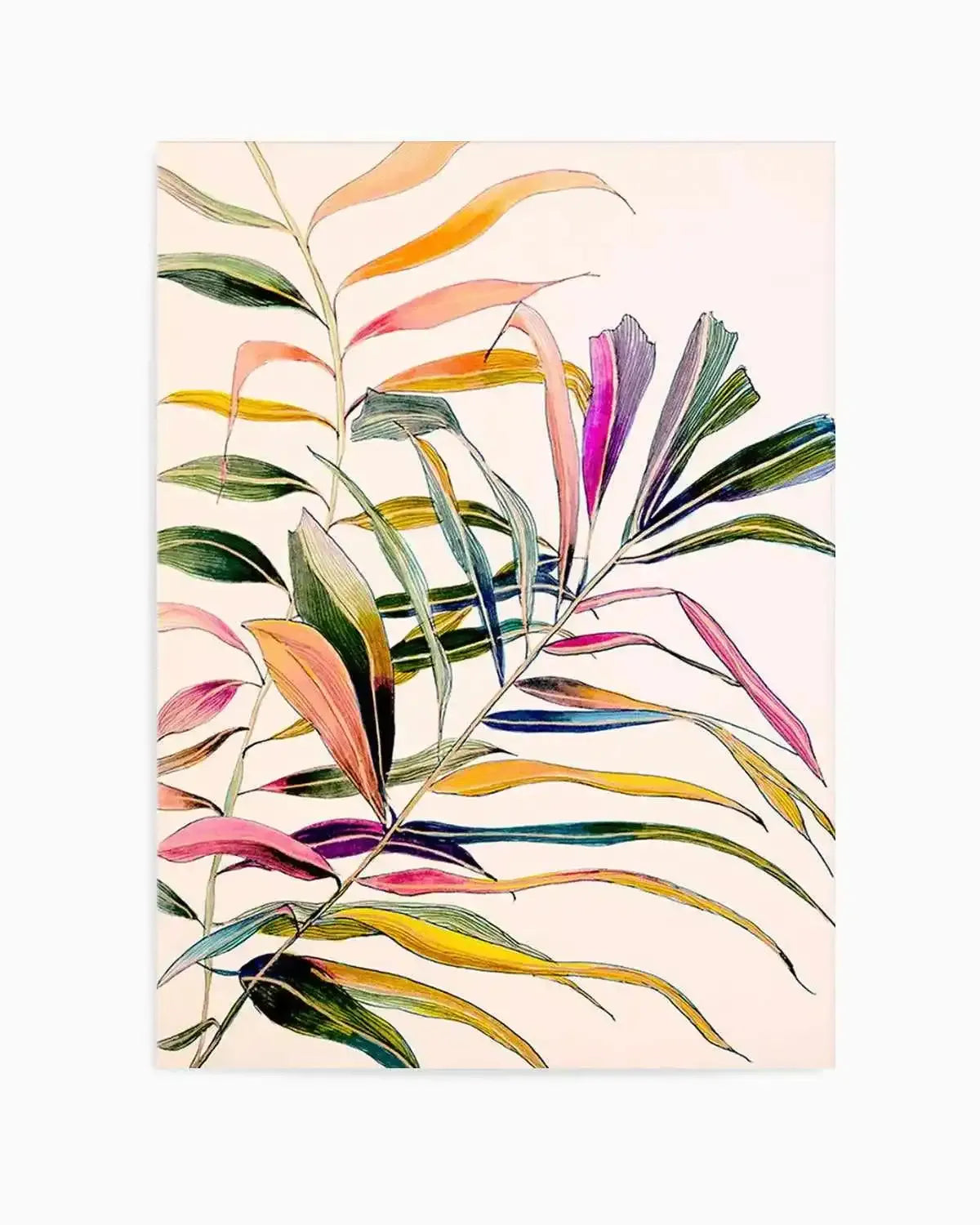 Palm by Leigh Viner Art Print from Olive et Oriel where you can shop wallpaper and artworks online