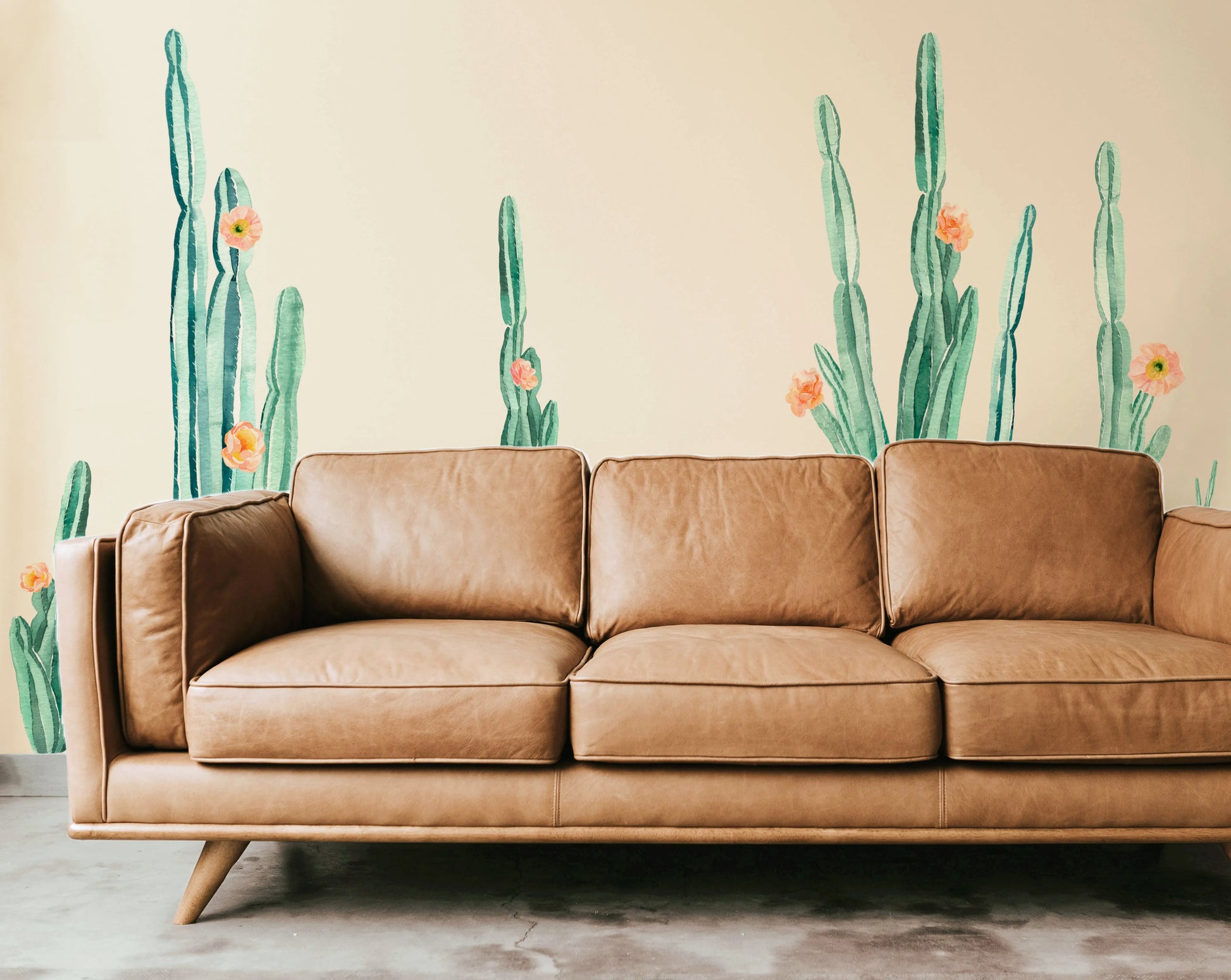 Palm Springs Cactus Decal Set from Olive et Oriel where you can shop wallpaper and artworks online