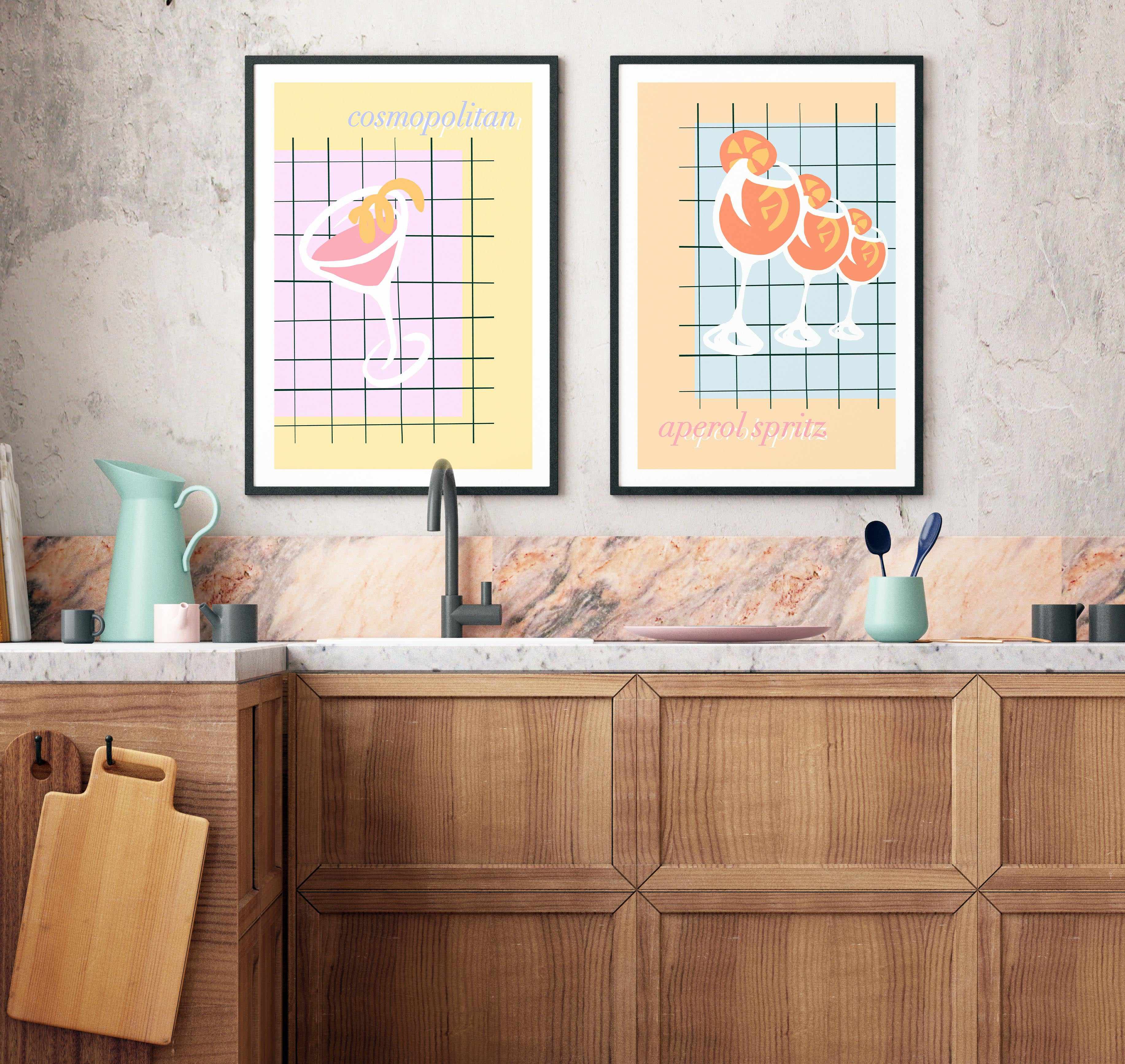 Palm Springs Spritz Art Print