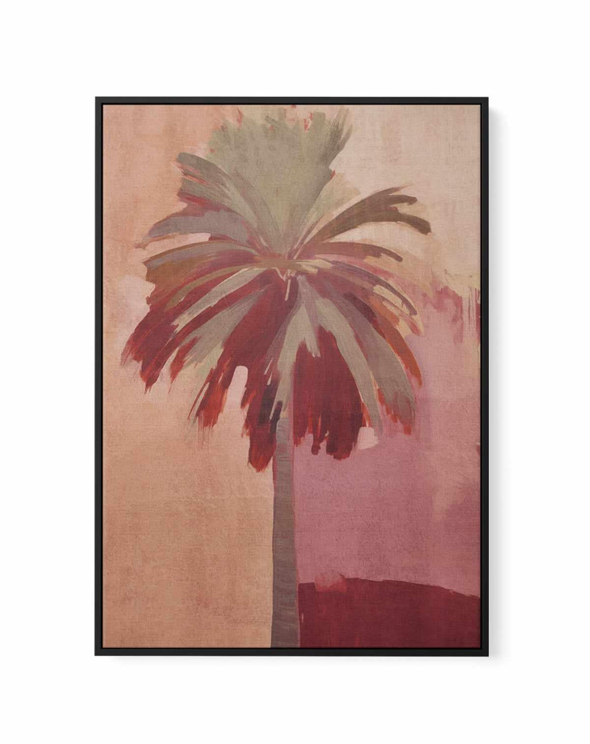 Palma Rosa I | Framed Canvas Art Print from Olive et Oriel where you can shop wallpaper and artworks online