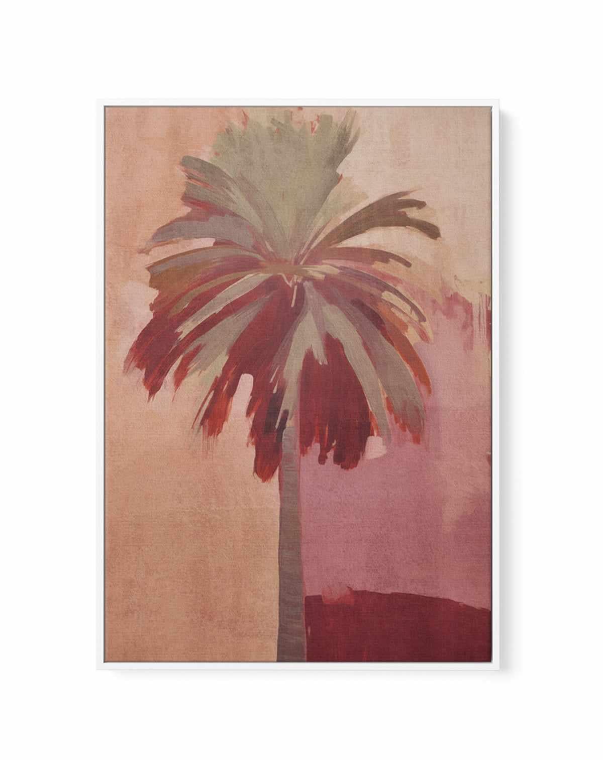 Palma Rosa I | Framed Canvas Art Print from Olive et Oriel where you can shop wallpaper and artworks online