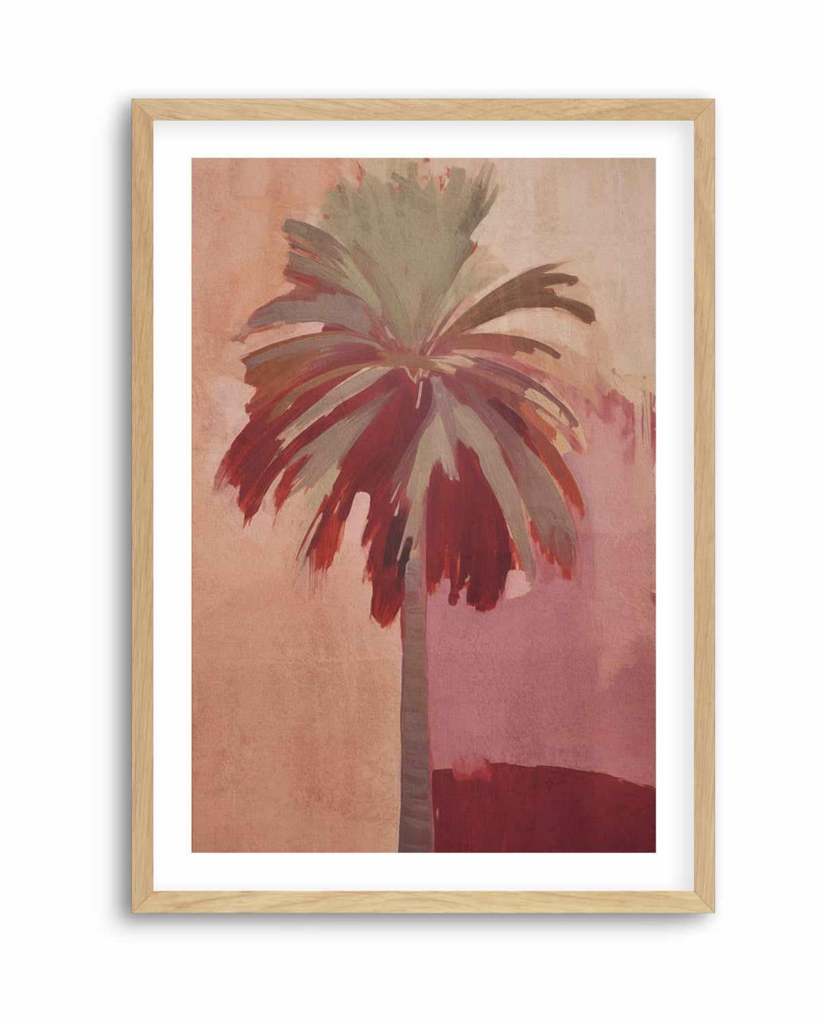 Palma Rosa I | Art Print from Olive et Oriel where you can shop wallpaper and artworks online