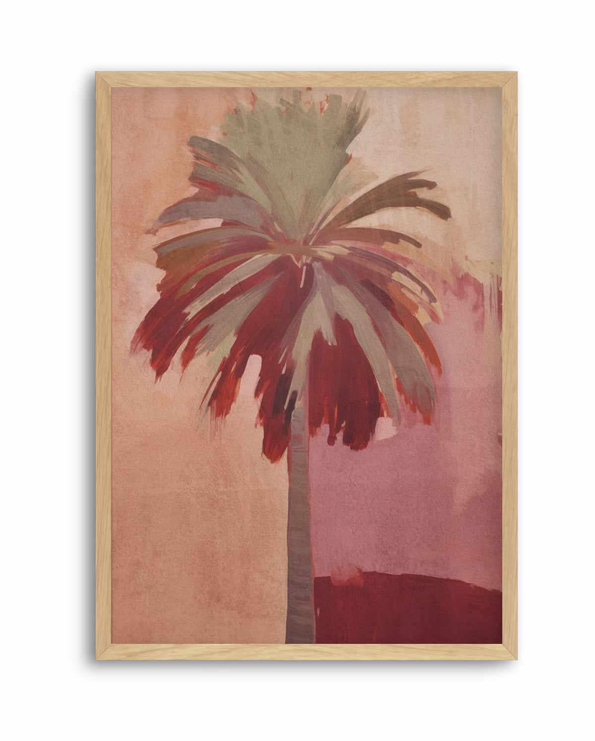 Palma Rosa I | Art Print from Olive et Oriel where you can shop wallpaper and artworks online