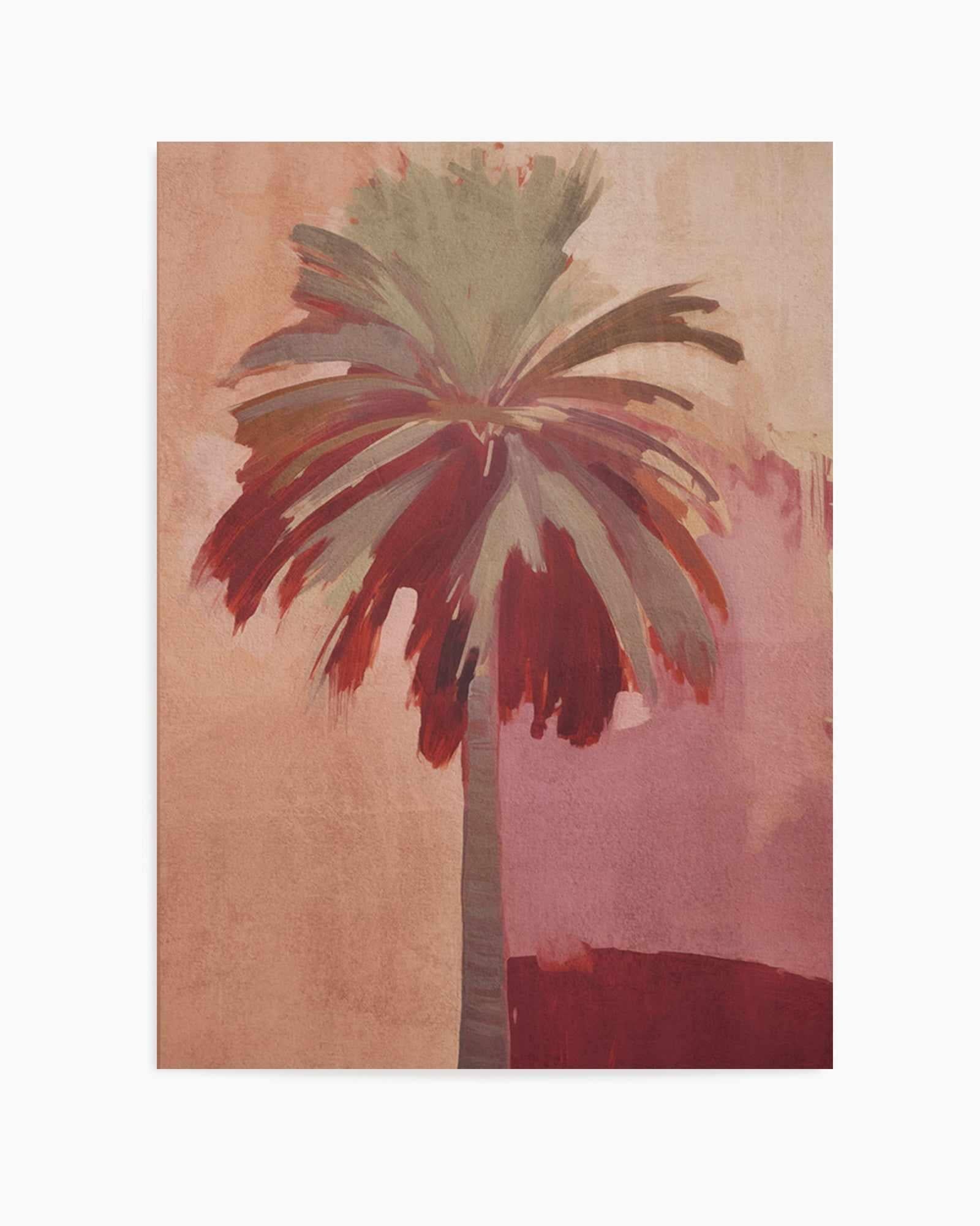 Palma Rosa I | Art Print from Olive et Oriel where you can shop wallpaper and artworks online