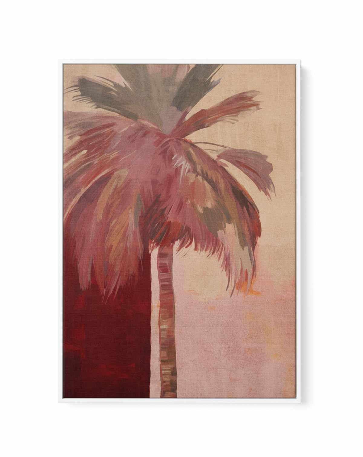 Palma Rosa II | Framed Canvas Art Print from Olive et Oriel where you can shop wallpaper and artworks online
