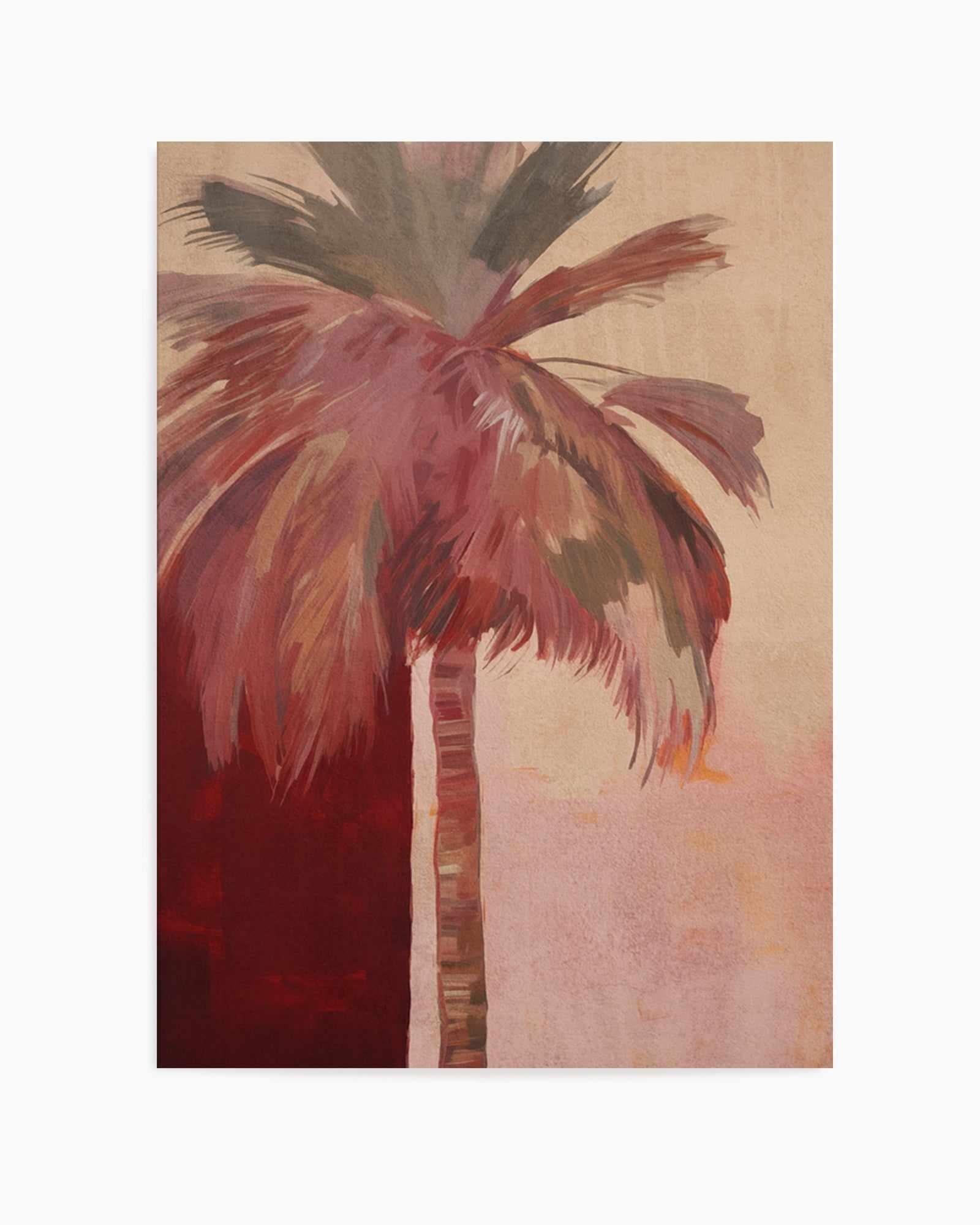 Palma Rosa II | Art Print from Olive et Oriel where you can shop wallpaper and artworks online