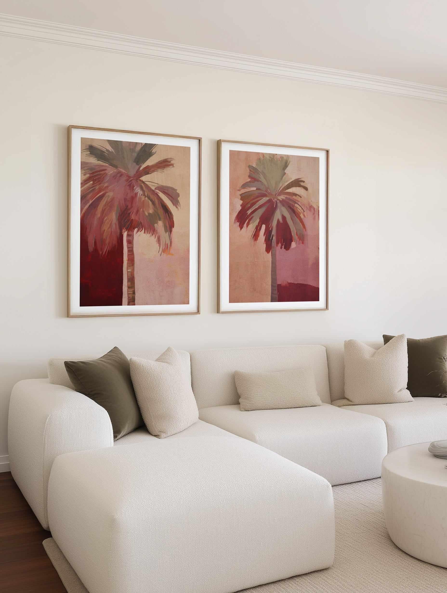 Palma Rosa II | Art Print from Olive et Oriel where you can shop wallpaper and artworks online