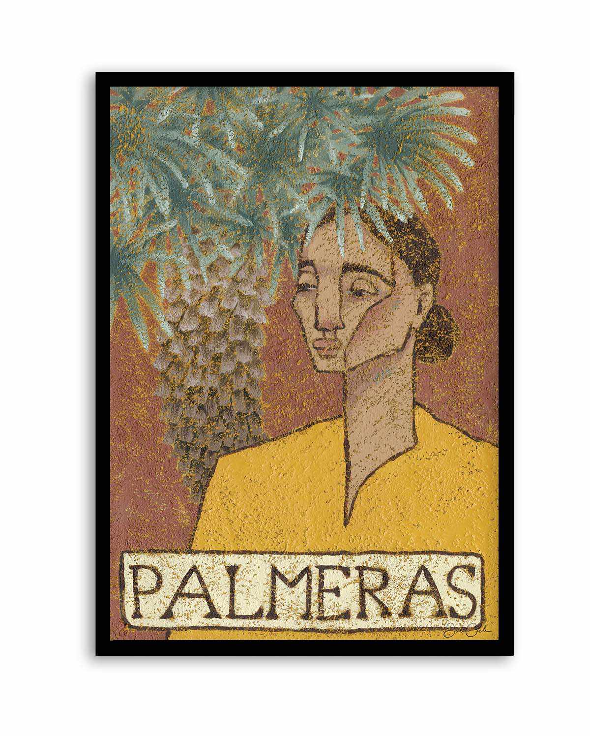 Palmeras by Julie Celina | Art Print