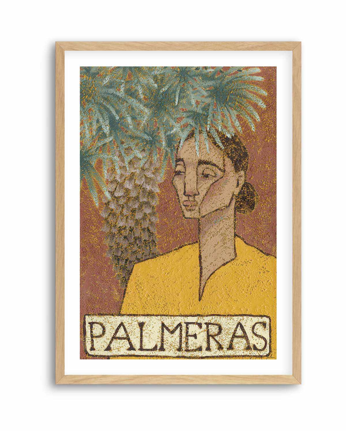 Palmeras by Julie Celina | Art Print